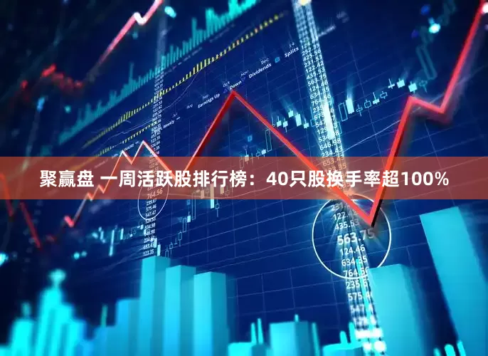 聚赢盘 一周活跃股排行榜：40只股换手率超100%
